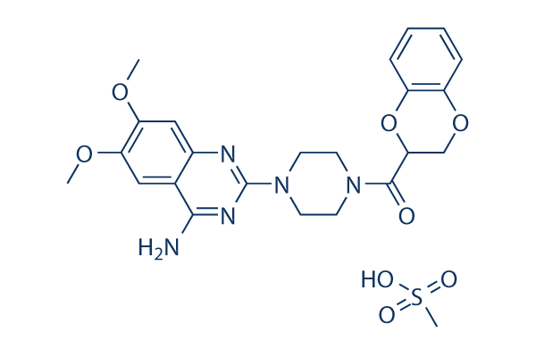 Doxazosin Mesylate化学構造