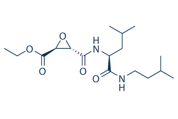 Aloxistatin (E64d)化学構造