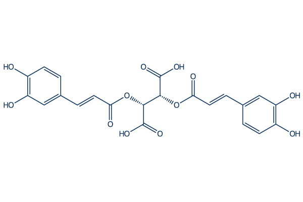 Chicoric acid化学構造