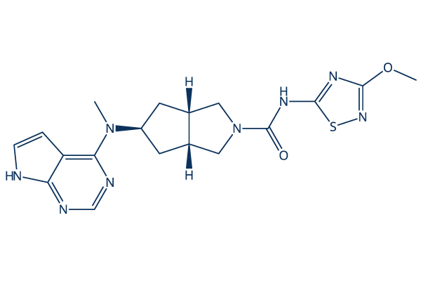 Ivarmacitinib化学構造