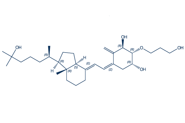 Eldecalcitol化学構造