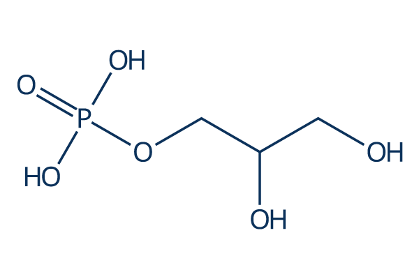 Glycerophosphoric acid化学構造