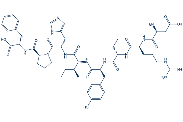 Angiotensin II human化学構造