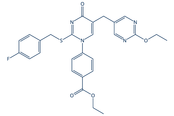 GW-1100 trifluoroacetate salt化学構造