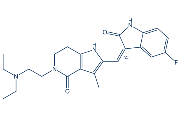 Famitinib (SHR1020)化学構造