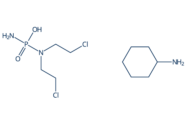 Phosphoramide mustard cyclohexanamine化学構造