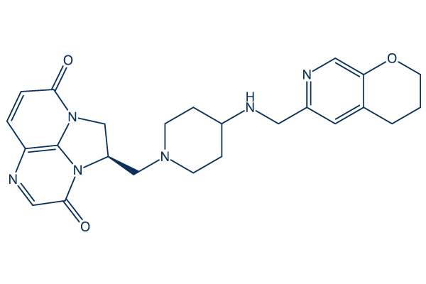 Gepotidacin化学構造