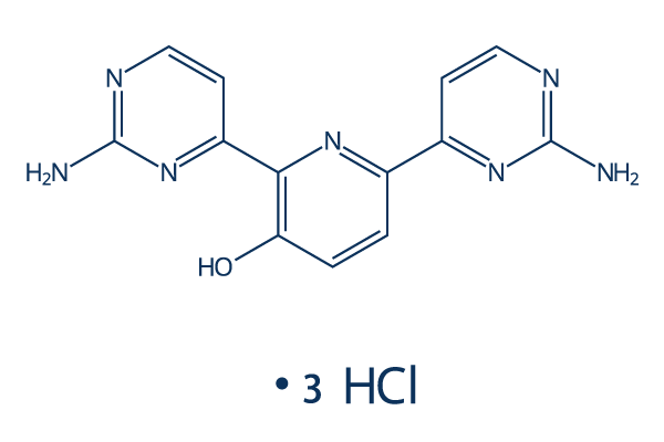 Avotaciclib trihydrochloride化学構造