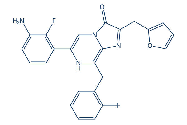 Fluorofurimazine化学構造