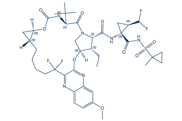 Voxilaprevir化学構造