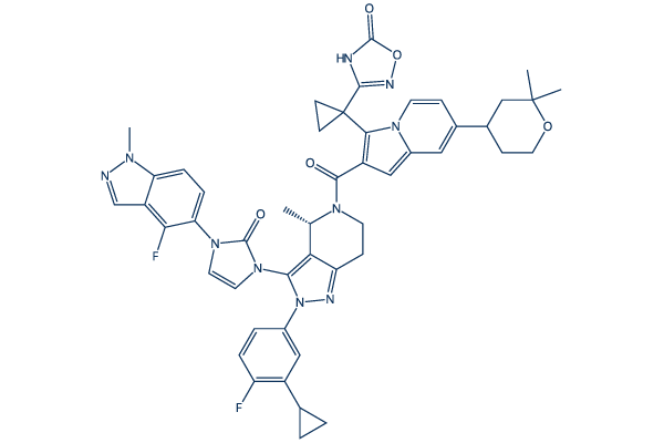 ECC5004(AZD5004)化学構造