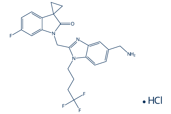 Sisunatovir hydrochloride化学構造
