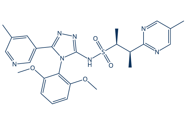 Azelaprag化学構造