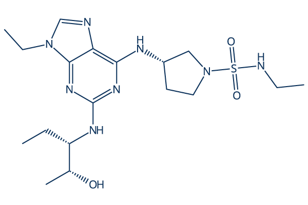 AZD8421化学構造