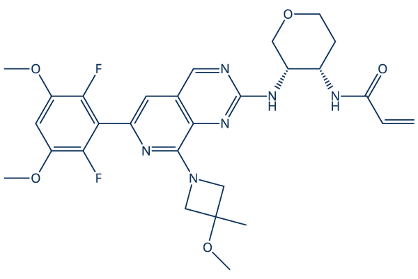 Irpagratinib化学構造