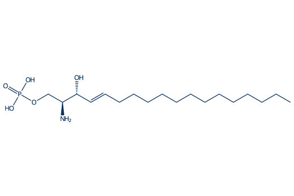 Sphingosine-1-phosphate化学構造