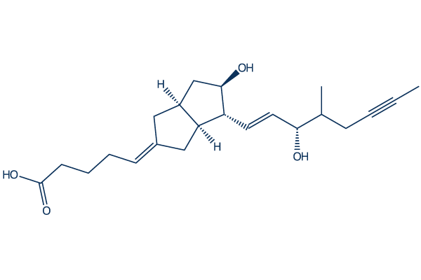 Iloprost化学構造