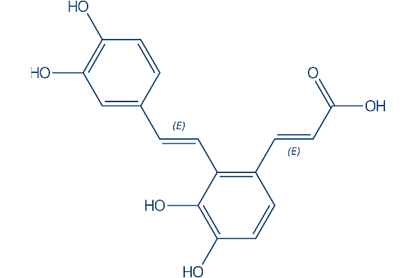 Salvianolic acid F化学構造