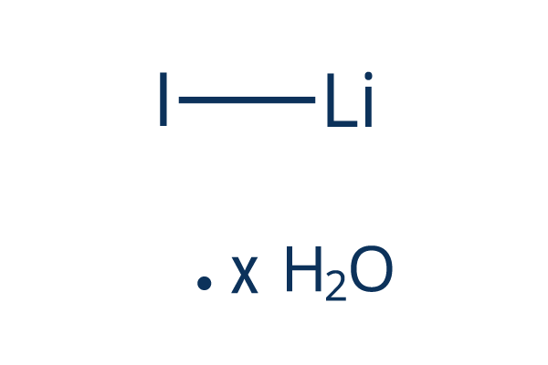 Lithium iodide hydrate化学構造