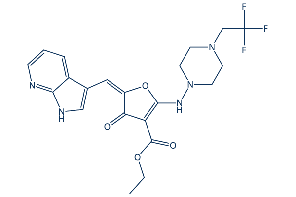 Monzosertib化学構造
