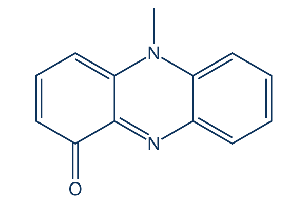 Pyocyanin化学構造