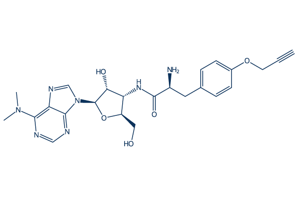 O-Propargyl-Puromycin化学構造