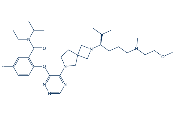 Bleximenib oxalate化学構造