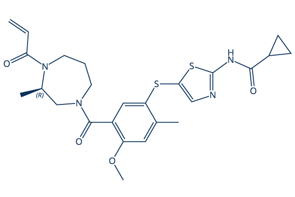 Soquelitinib化学構造