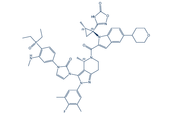 Aleniglipron (GSBR-1290)化学構造