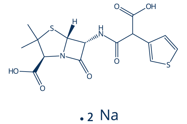 Ticarcillin disodium化学構造
