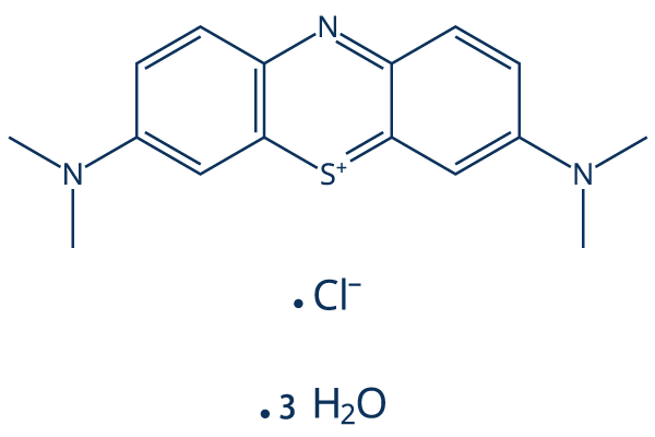 Methylene Blue trihydrate化学構造