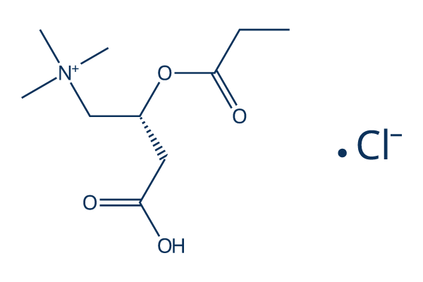 Propionyl-L-carnitine hydrochloride化学構造