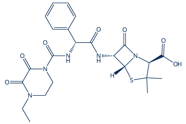 Piperacillin化学構造