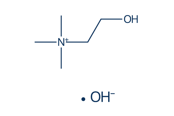 Choline hydroxide, 42.5 wt.% in water化学構造