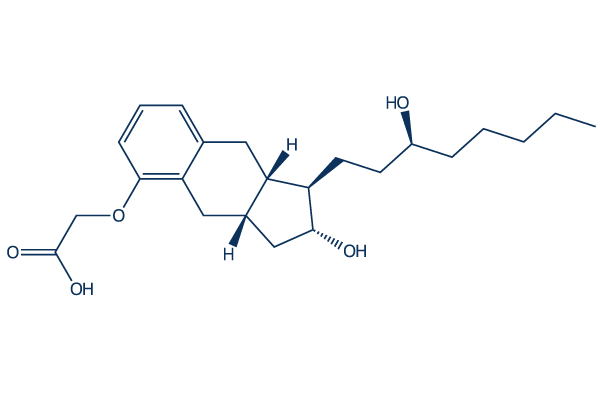 Treprostinil化学構造