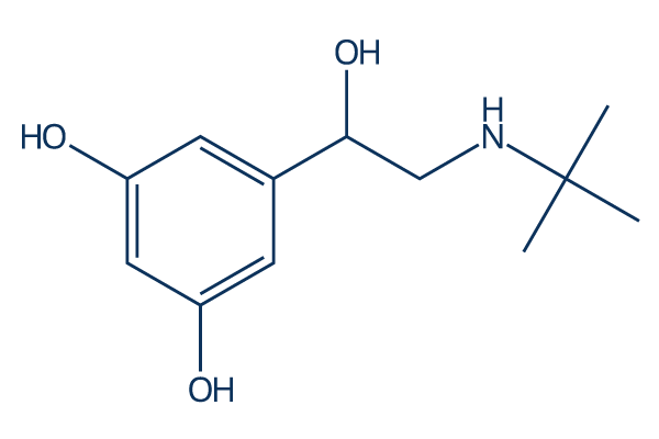 Terbutaline化学構造