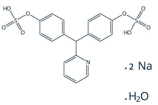 Sodium picosulfate monohydrate化学構造