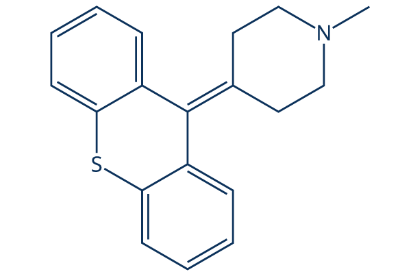 Pimethixene化学構造