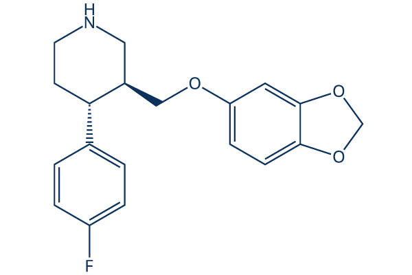 Paroxetine化学構造