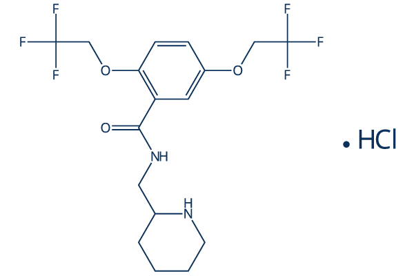 Flecainide hydrochloride化学構造