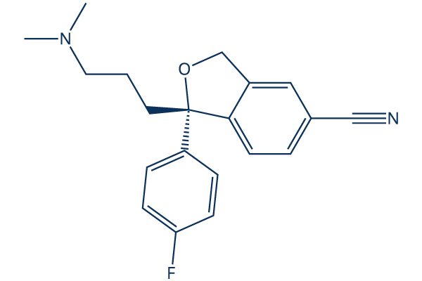 Escitalopram化学構造