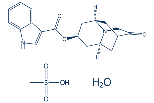 Dalasetron Mesylate Hydrate化学構造