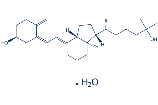 Calcifediol monohydrate化学構造