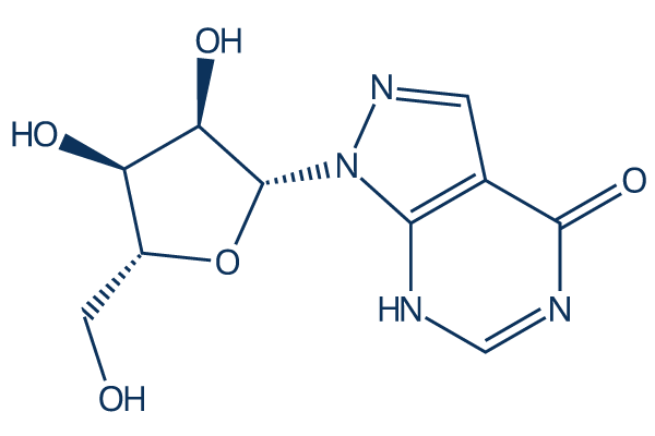 Allopurinol riboside化学構造