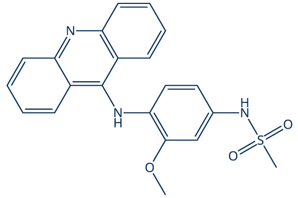 Amsacrine化学構造