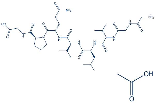 Larazotide acetate化学構造