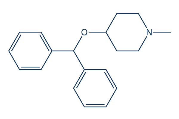 Diphenylpyraline化学構造