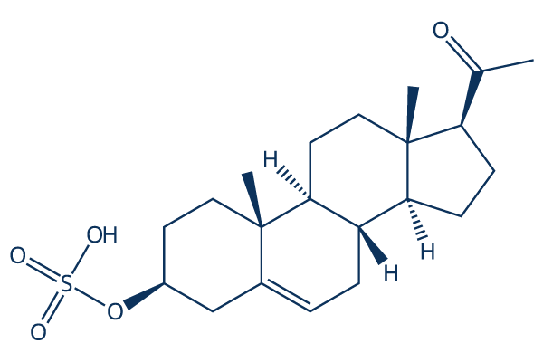 Pregnenolone monosulfate sodium化学構造