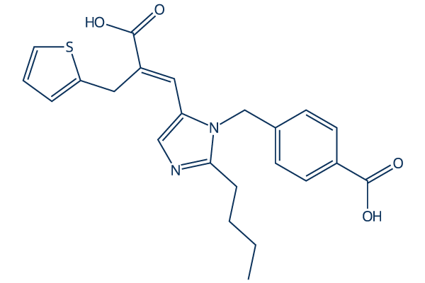 Eprosartan化学構造