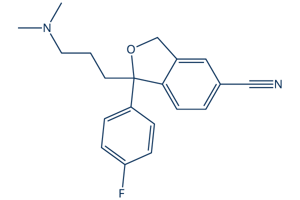 Citalopram化学構造